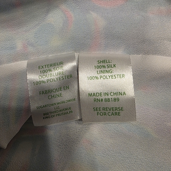 Lilly Pulitzer Zanna Silk Dress Guilty Pleasure Size S - Picture 8 of 8